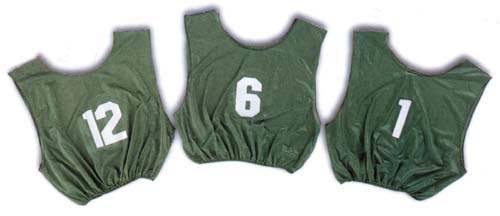 Numbered Scrimmage Vests - Youth (Green)