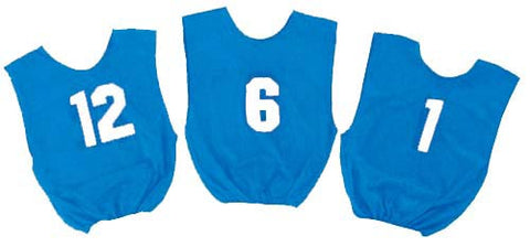 Numbered Scrimmage Vests - Youth (Blue)