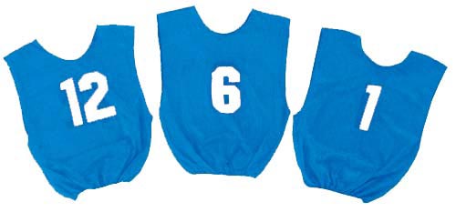 Numbered Scrimmage Vests - Adult (Blue)