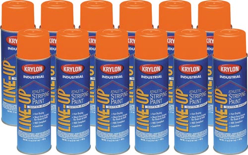 Krylon Athletic Paint - Orange (Case-12)