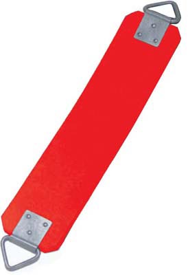 5-16" Vandal-Proof Rubber Swing Seat - Red