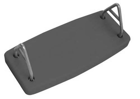 Rotational Molded Flat Swing Seat - Black