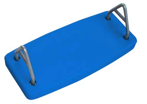 Rotational Molded Flat Swing Seat - Blue