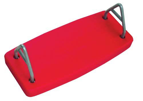 Rotational Molded Flat Swing Seat - Red