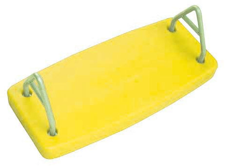 Rotational Molded Flat Swing Seat - Yellow