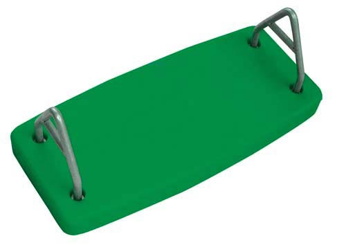 Rotational Molded Flat Swing Seat - Green