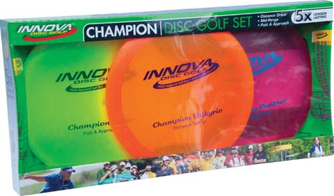INNOVA Champion Disc Golf Set