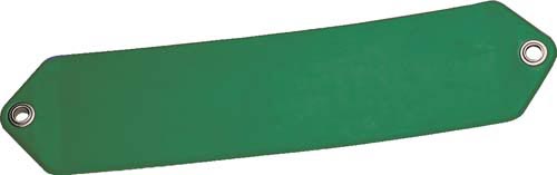 3-8" Vandal-Proof Rubber Swing Seat - Green