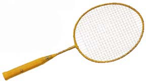 20" Steel Badminton Racquet