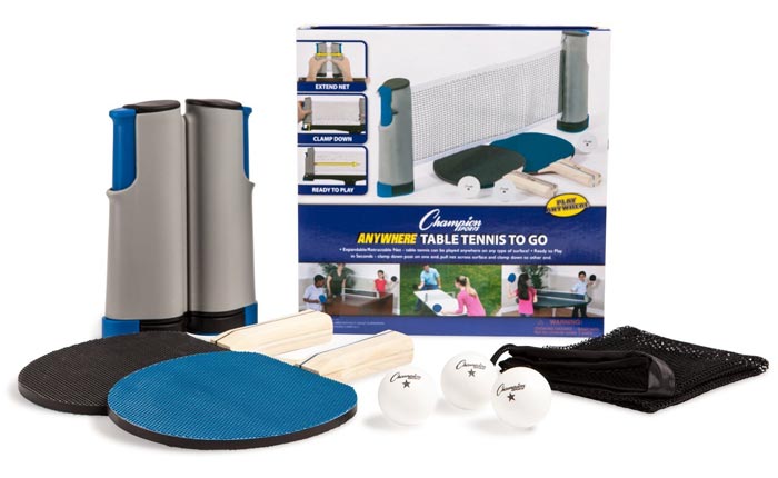 Anywhere Table Tennis Set