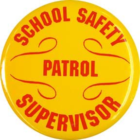 Safety Patrol Supervisor Buttons - ST-12