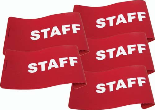 I.D. Armbands - Staff (Set of 5)