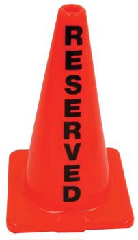 18" Message Cone - Reserved