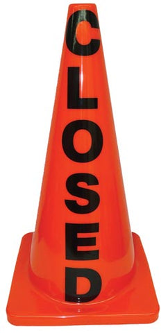 28" Message Cone - Closed