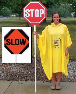 Stop-Slow Sign w-o Lights