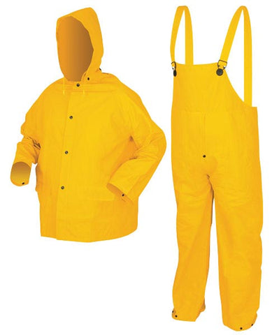 3-Piece Rain Suit - Large