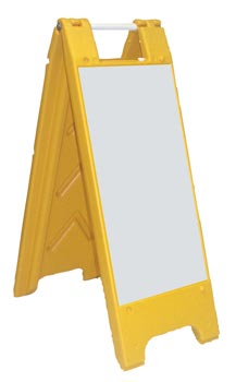 Fold-Up Sign - Dry Erase