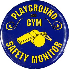 Playground-Gym Safety Monitor Button