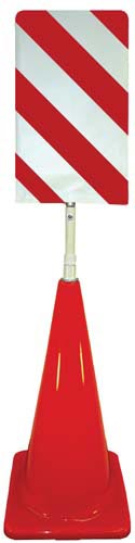 Cone Sign Kit - Stripes (Red-White)