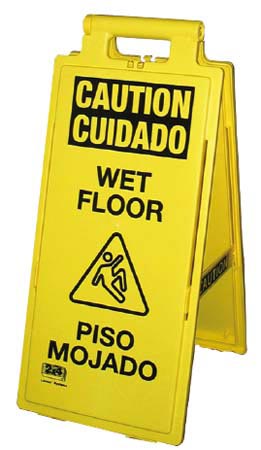 Spanish Wet Floor Sign