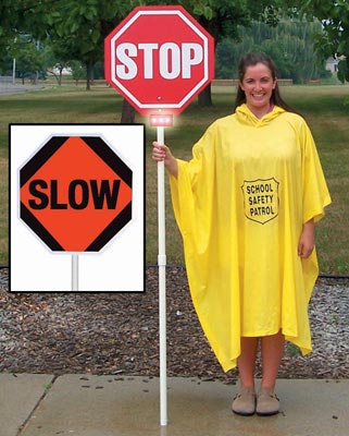 Stop-Slow Sign w- Lights