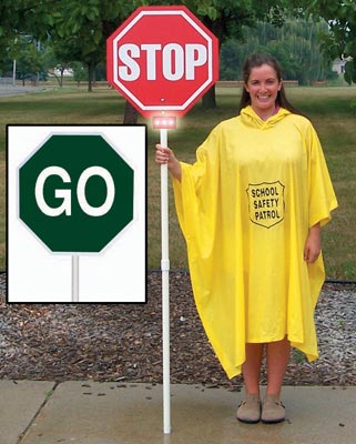 Stop-GO Sign w- Lights