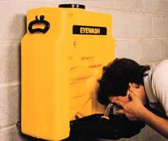 Gravity Fed Eyewash Station