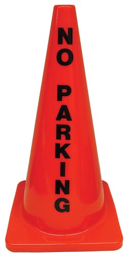 28" Message Cone - No Parking