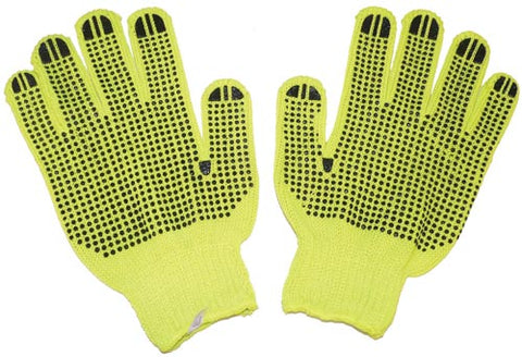 Fluorescent Knit Gloves
