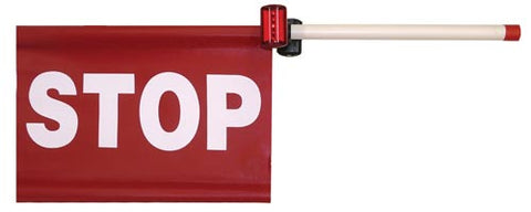 13" x 20" Wand Type Stop Sign w- 2 Lights