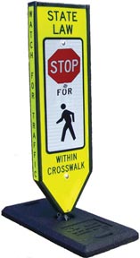 Safety "Stop" Sign-Portable Base