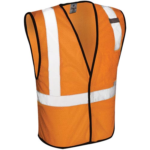 ANSI Class II Compliant Vest - Orange (S-M)