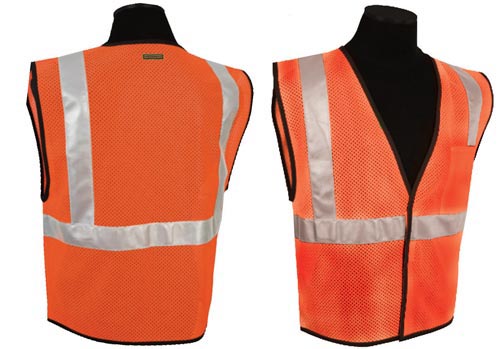 ANSI Class II Compliant Vest - Orange (2XL-3XL)