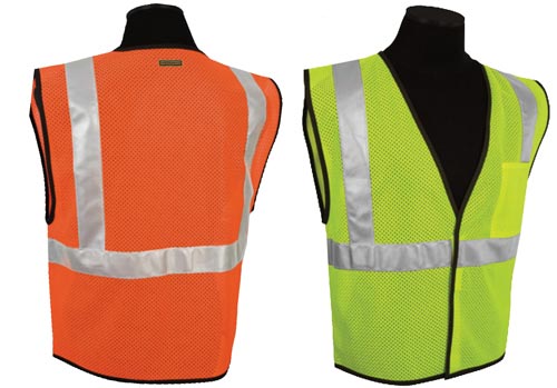 ANSI Class II Compliant Vest - Orange (4XL-5XL)