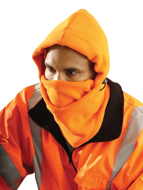 Fleece Balaclava With Face Panel