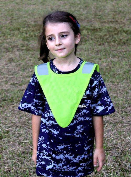 Be Safe Child Safety Poncho - Lime