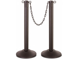 Chainboss Molded Stanchions - Filled (Black)