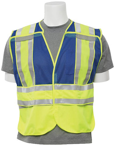 5-Point Break-Away Public Safety Vest (Class 2)(Blue) M-XL