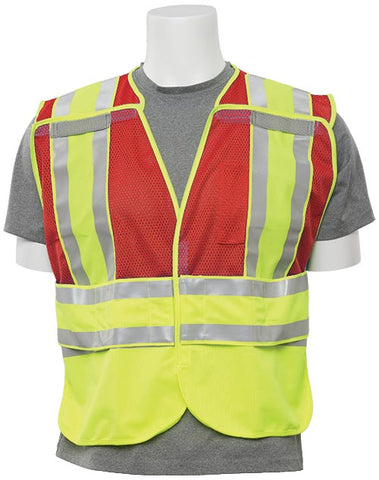 5-Point Break-Away Public Safety Vest (Class 2)(Red) M-XL