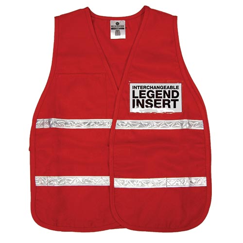 Incident Command Public Safety Vest - Red