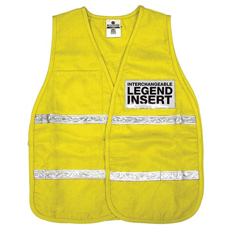 Incident Command Public Safety Vest - Yellow