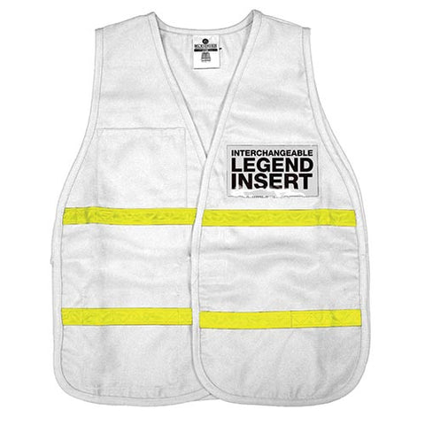 Incident Command Public Safety Vest - White