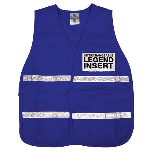 Incident Command Public Safety Vest - Royal Blue