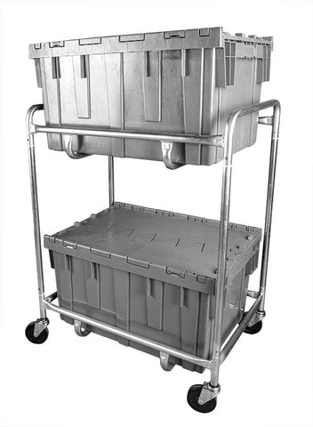 Double Level Container Cart - Small