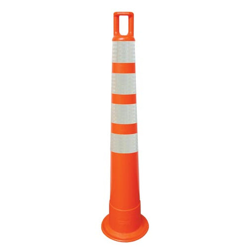 42" Watchtower Stacker Cone w- Four 4" Hi Intensity Stripes