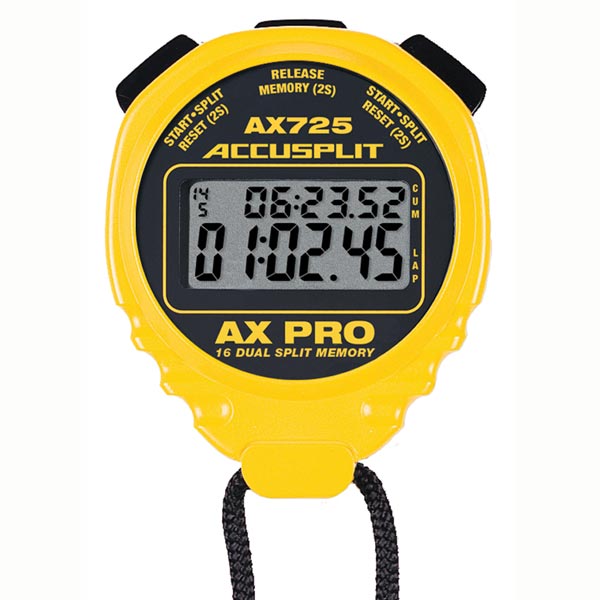 ACCUSPLIT Pro Timer - Yellow