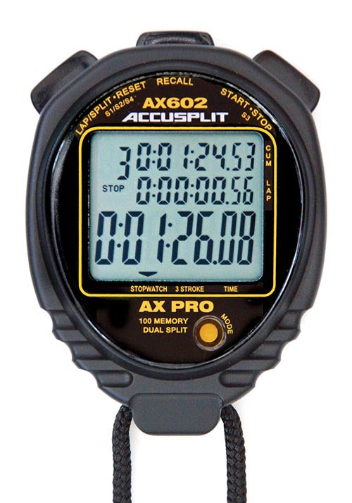 ACCUSPLIT 100 Memory Stopwatch - Black