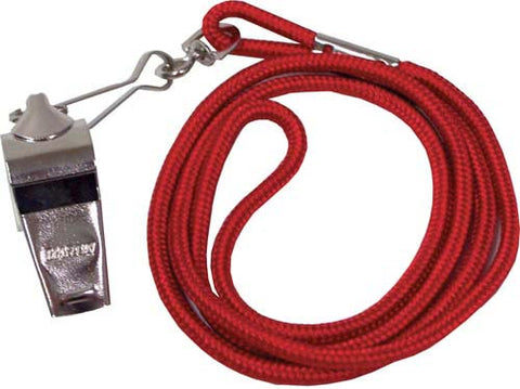 Whistle-Lanyard Combo - Red