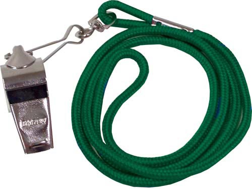 Whistle-Lanyard Combo - Green