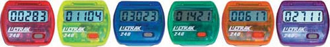 Colored Step Pedometers - Set of 6 (1 ea. Color)